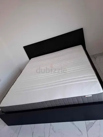 Ikea malm bed with mattress