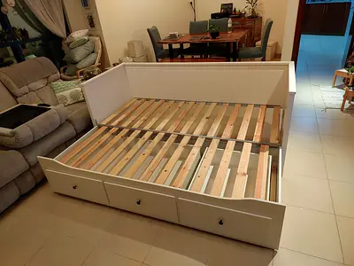 Ikea day bed with mattress