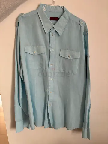 Pierre Cardin men linen shirt