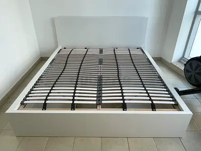 Ikea malm bed with mattress
