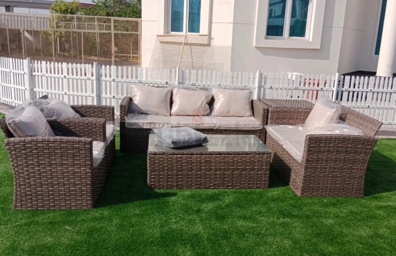 Sofa set Rattan style outdoor furniture Garden furniture dubizzle