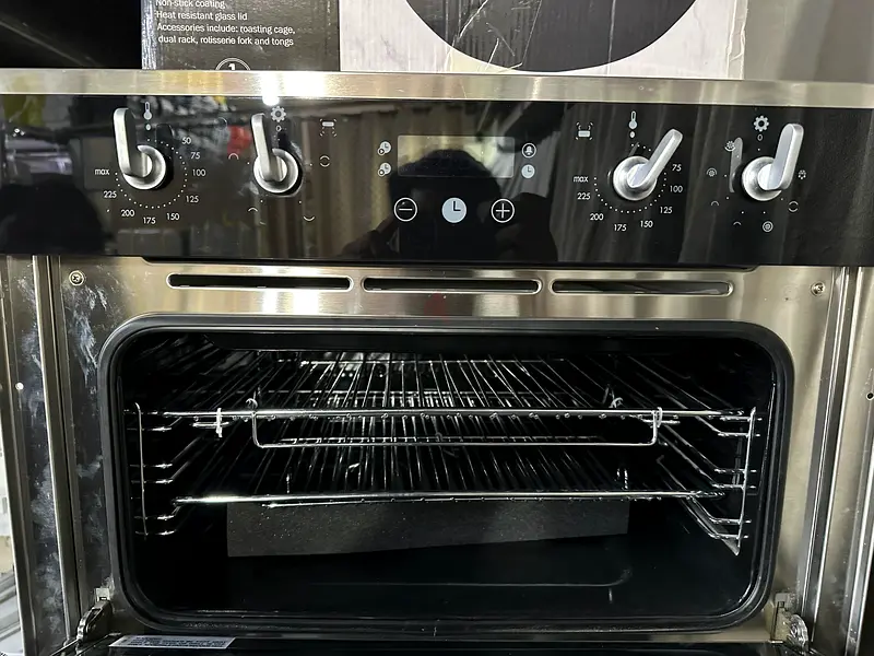 omega built in electric oven and microwave