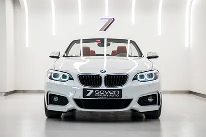 2018 BMW 220i Sportline Convertible | GCC | Full Service History | Excellent Condition |