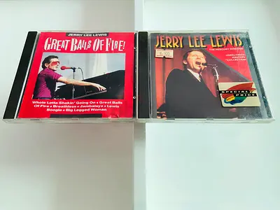 2 Jerry Lee Lewis Music CD’s
