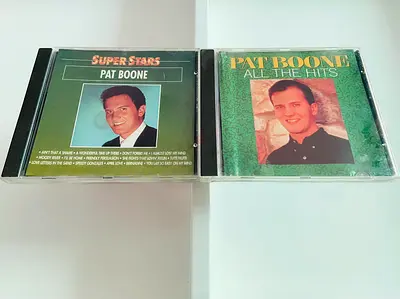 2 Pat Boone Music CD’s