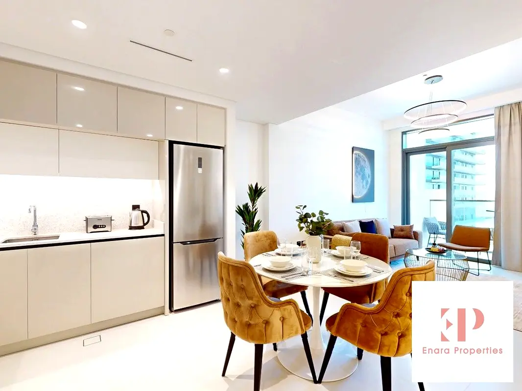 Apartment Beautiful Design Sea View Furnished Luxury Dubai