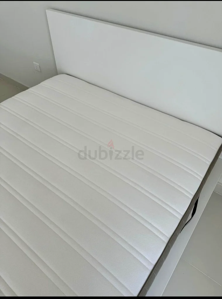 Ikea malm bed with mattress