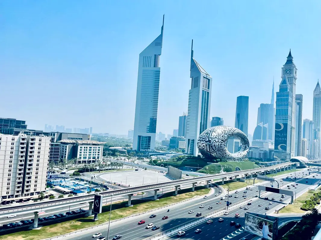 Apartment 2Bed Sheikh Zayed Road View Big Balcony Dubai