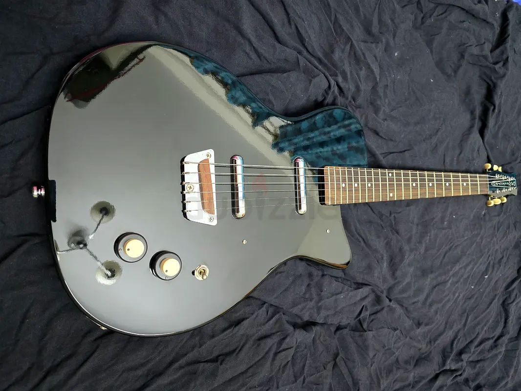 Danelectro semi hollow electric guitar