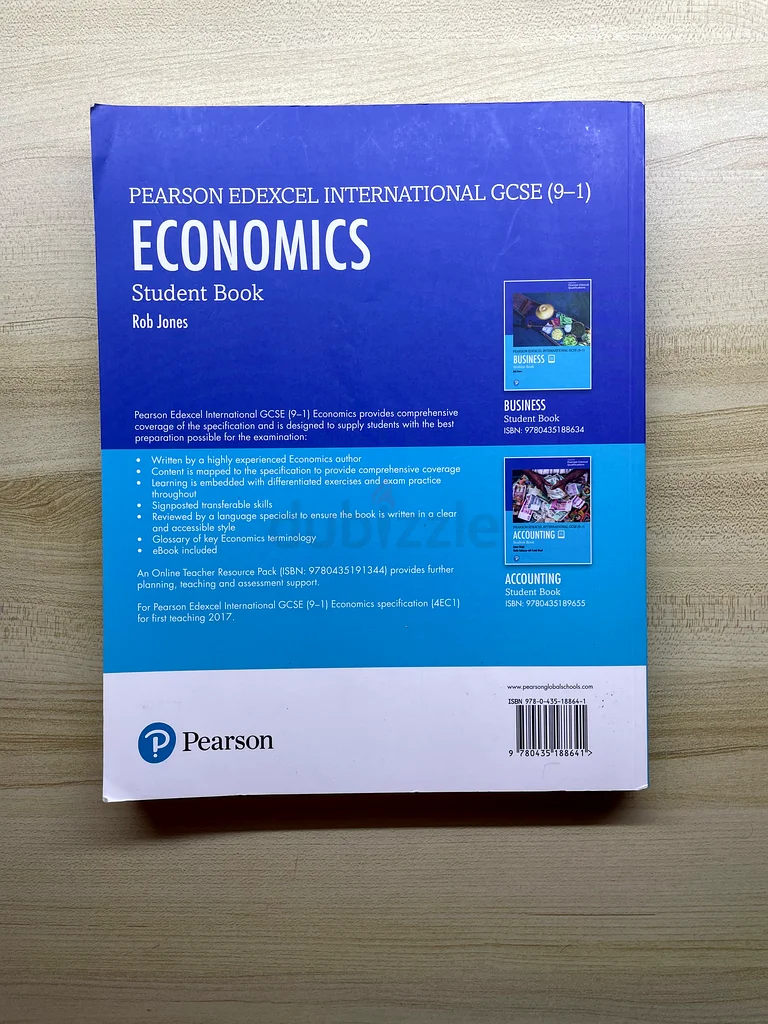 IGCSE economics book urgent sale