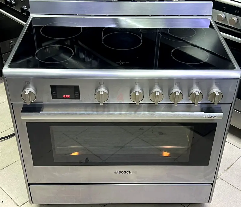 Bosch electric cooker digital clock oven fan 60/90cm