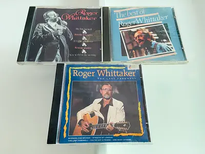 3 Roger Whittaker Music CD’s