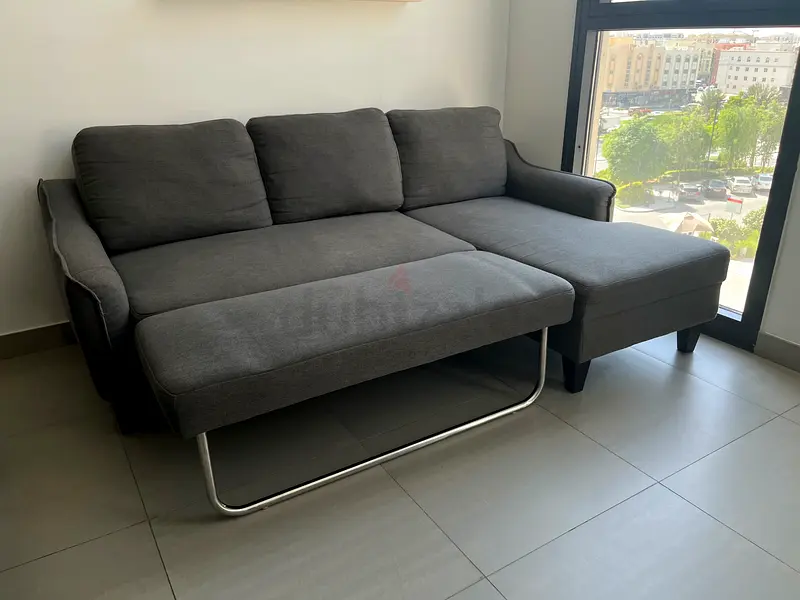 Left corner sofa bed