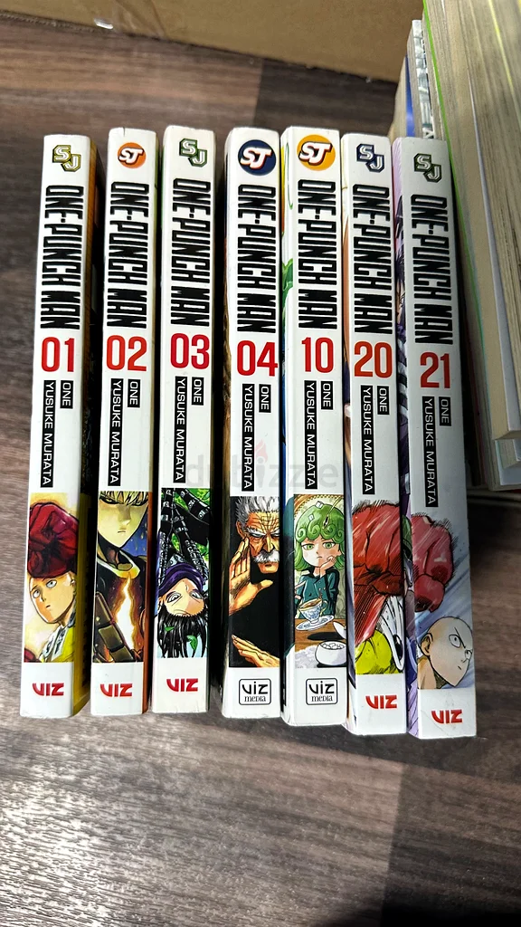 One punch man manga (14,10,20,21)