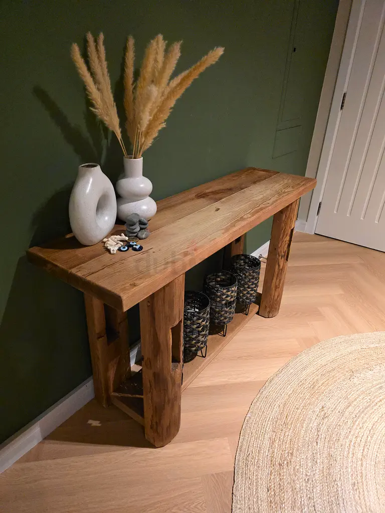 Excellent Wood Console for Sale
