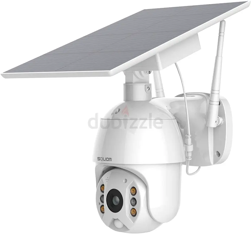 Solar Battery Powered Security Camera Wireless Home Camera