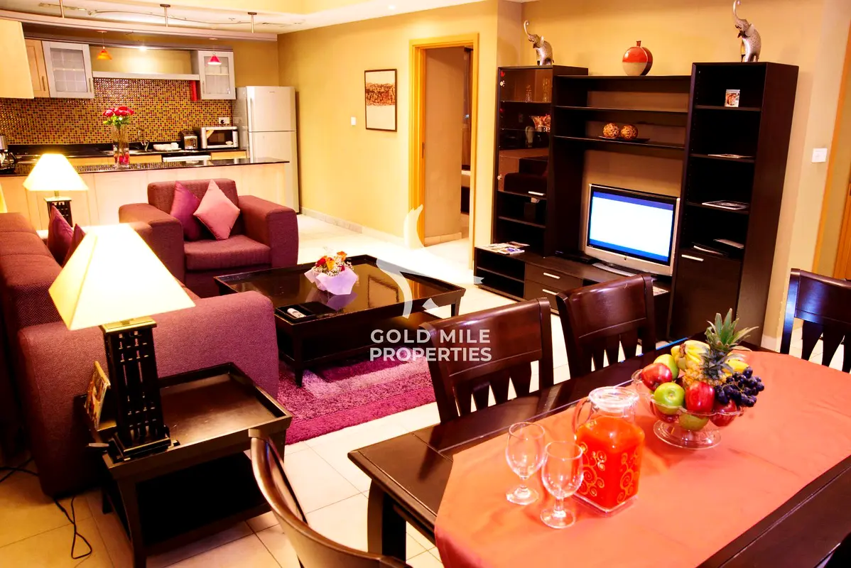 Apartment Luxurious 2BHK Fully Furnished Elegant Living