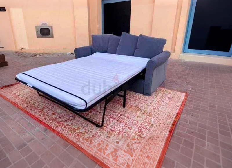 Pottery Barn sofa bed two seater