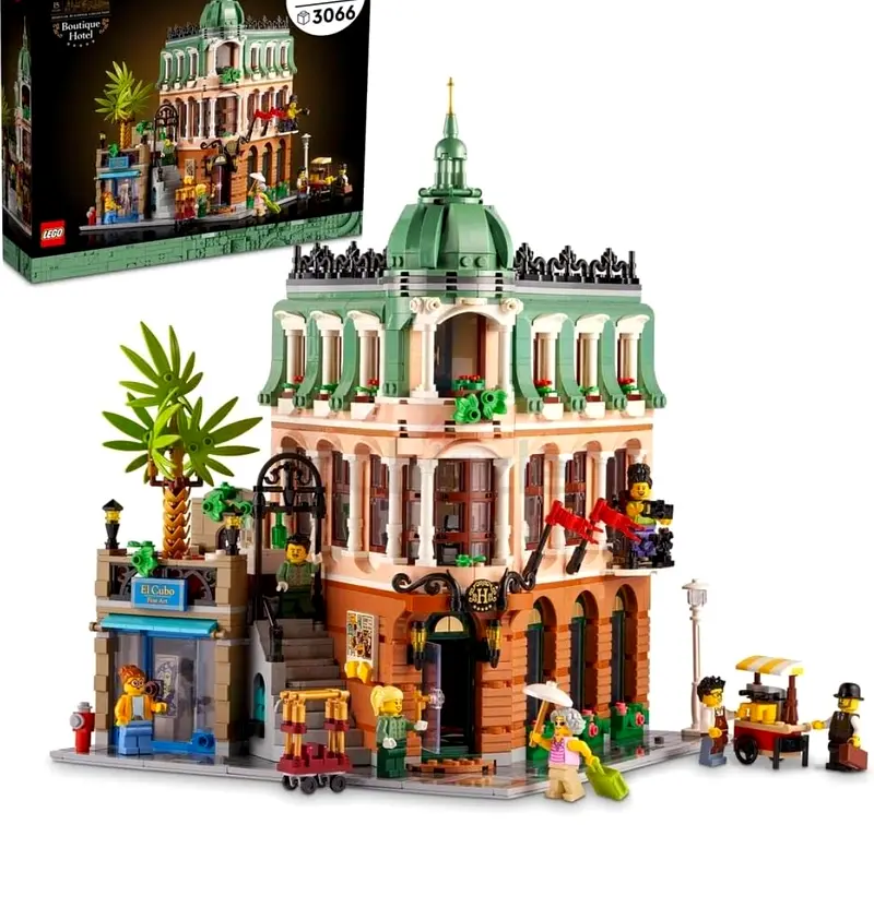 LEGO ICONS Boutique Hotel 10297 Building Blocks Toy Set (3,066 Pieces