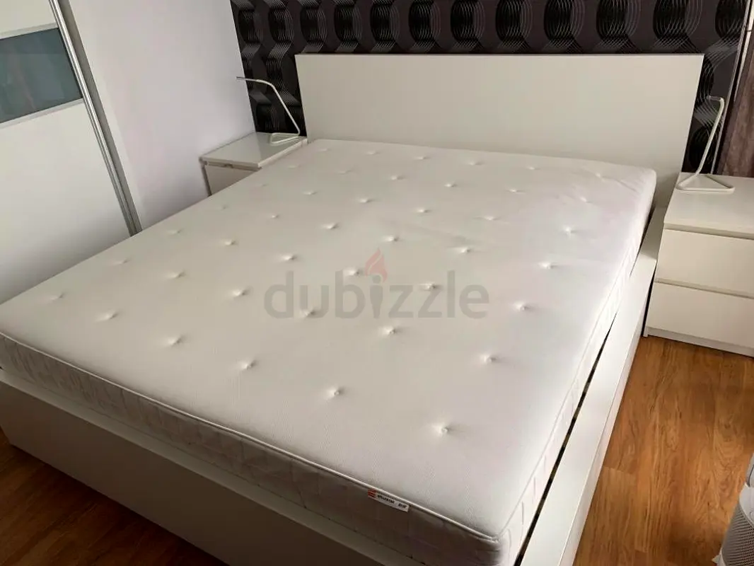 IKEA malm bed with mattress