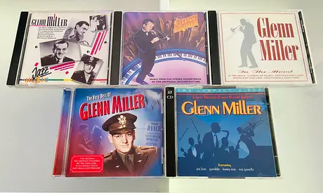 5 Glenn Miller Music CD’s