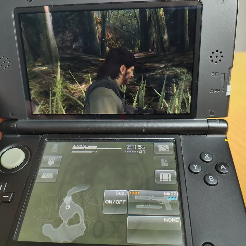 Nintendo 3DS XL with Kingdom Hearts 3D