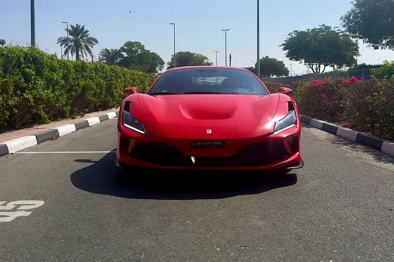 Ferrari F8 Tributo Under Warranty Service Contract