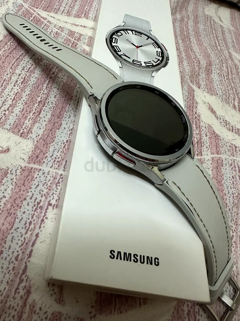 Samsung Galaxy Watch 6 Classic 47mm GPS Smartwatch (Silver)
