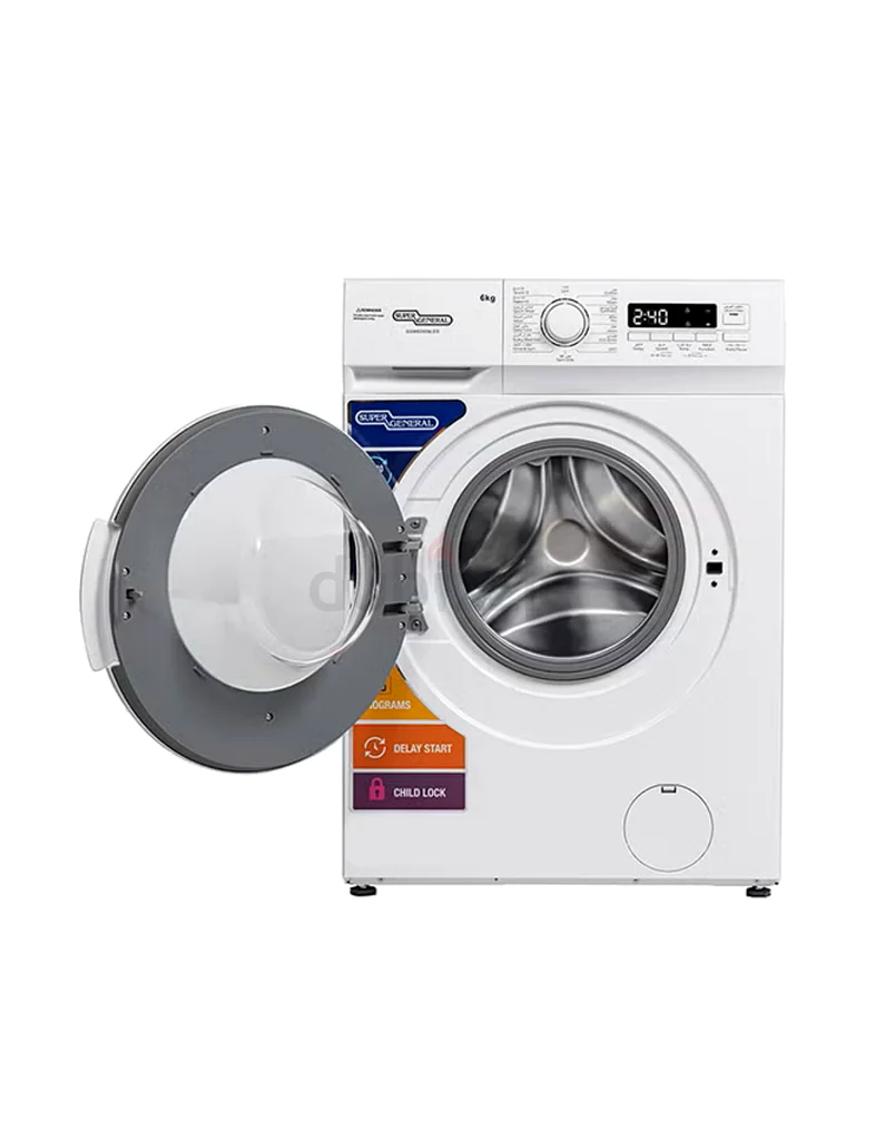 Super General 6KG Front Load washing machine