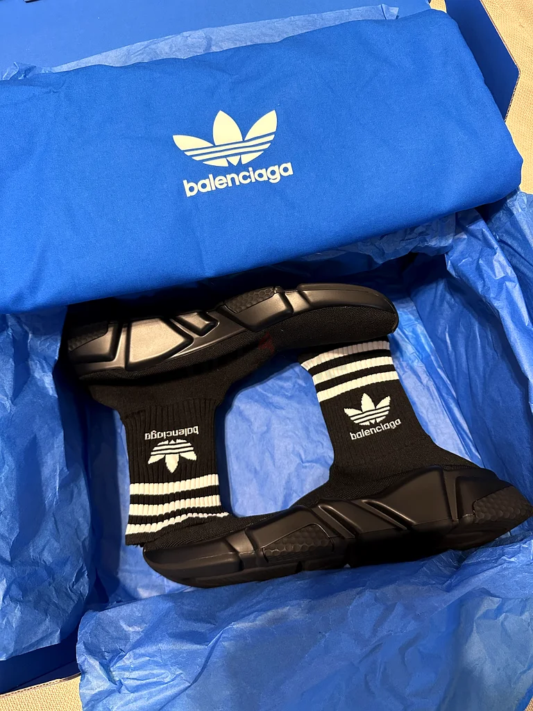 Balenciaga Adidas hightop sneakers
