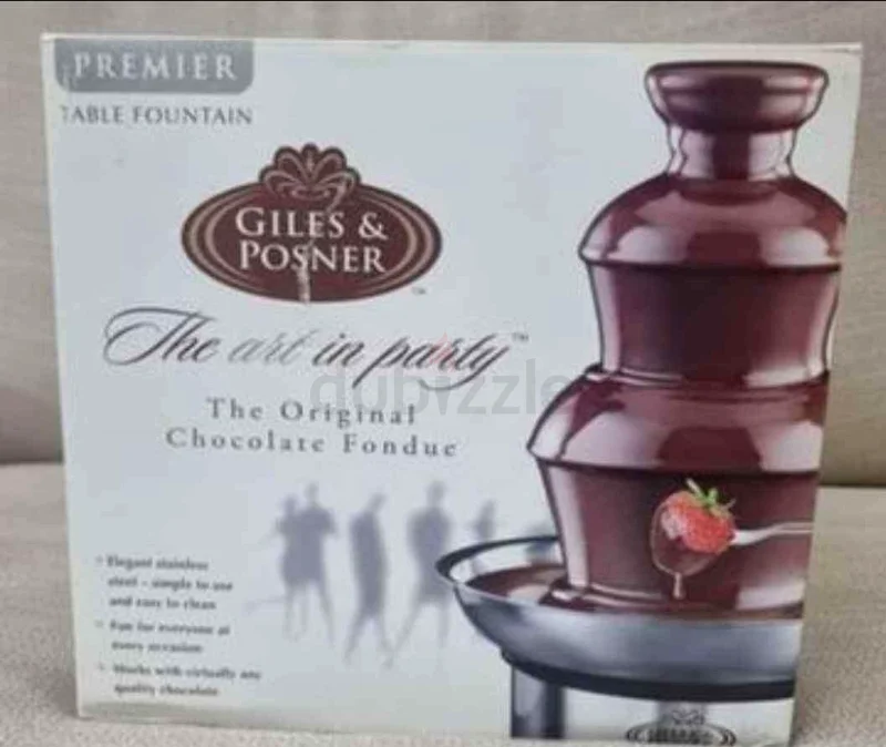 NEW! CHOCOLATE FONDUE FOUNTAIN