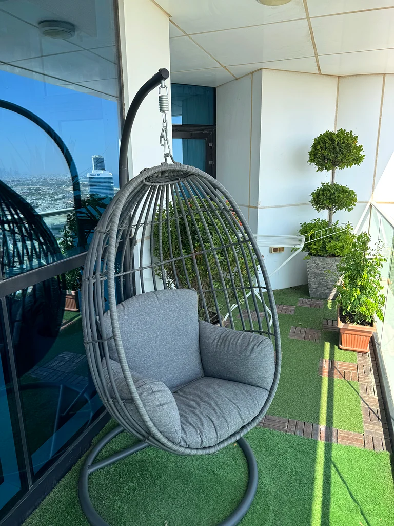 Outdoor swing 6 months old