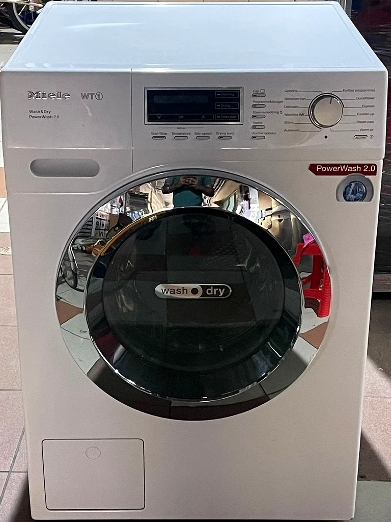 Miele latest model 7 kg washing machine with 4 kg dryer combine made in
