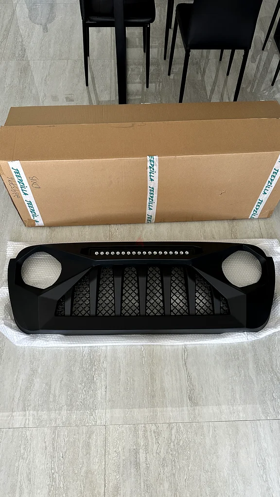 Jeep JL front grill with light bar brand new from Jeepzilla
