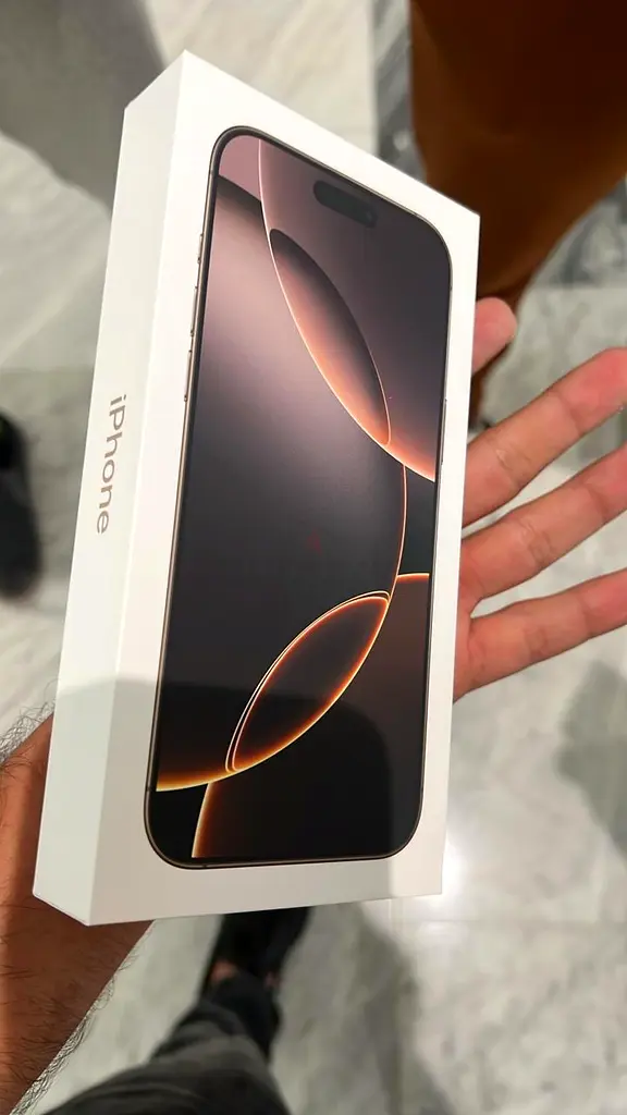 iPhone 16 pro max 512gb desert titanium TRA