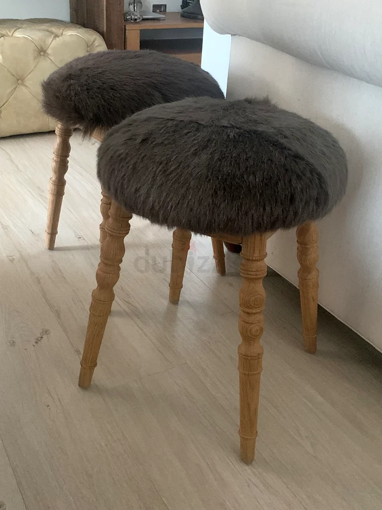 كرسيان صغيران من فرو من مارينا هوم63218318227073112