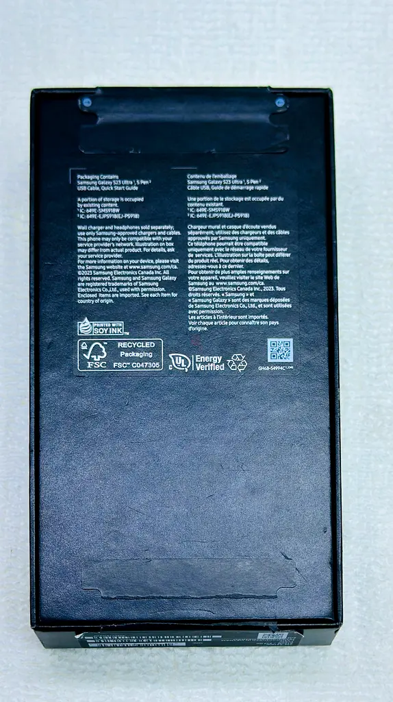 Samsung S23 ultra 512 Gb Box Pack