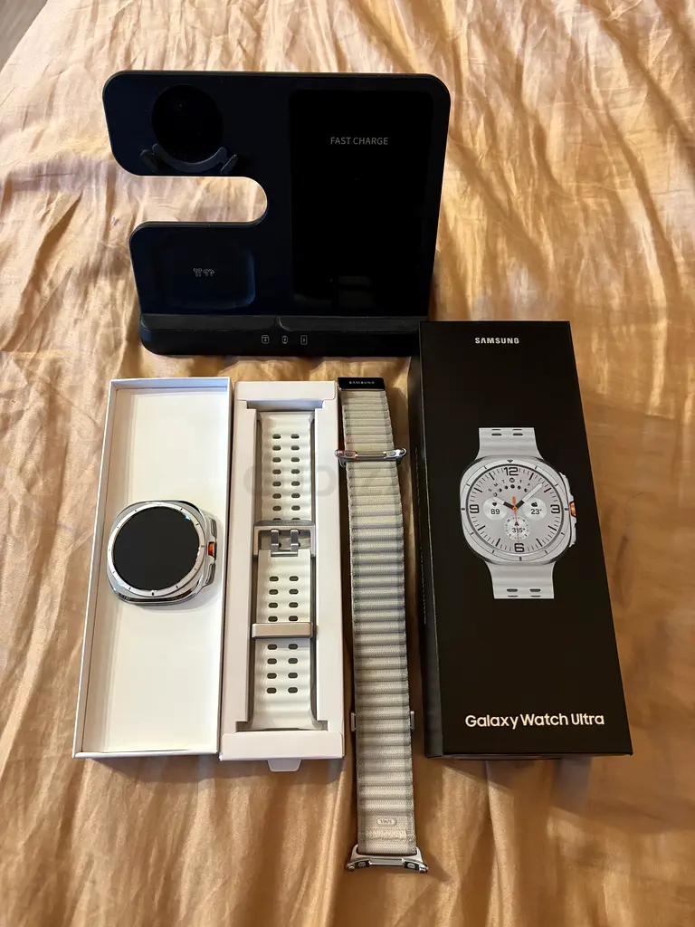 Unused Samsung Galaxy Watch Ultra UAE Extras