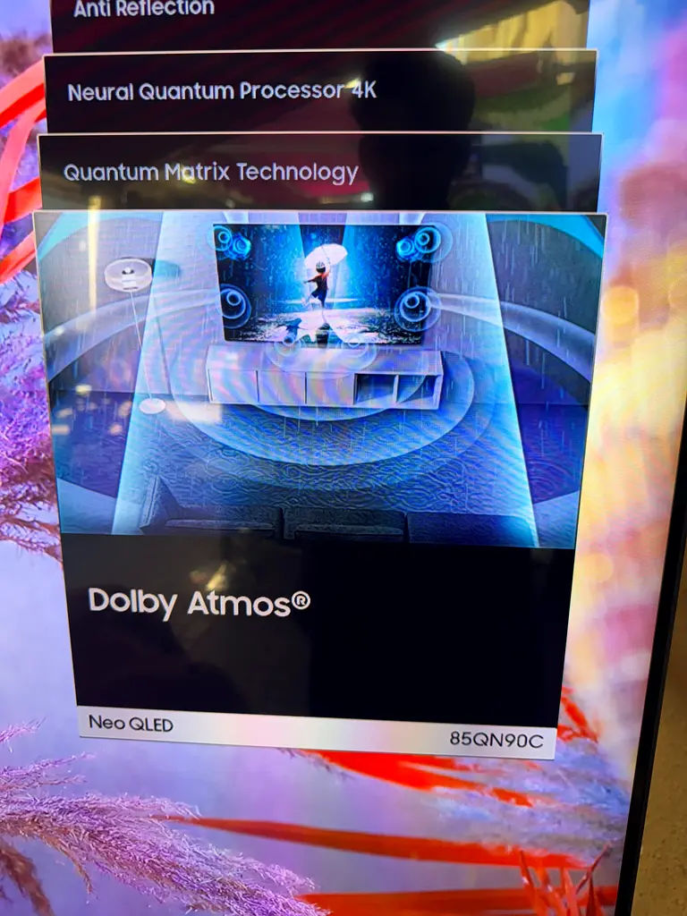 Samsung 85 inches QN90C same like new