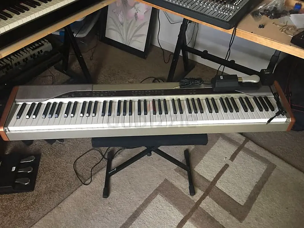 Casio Privia Px110 piano. With mettallic stand and sustain pedal