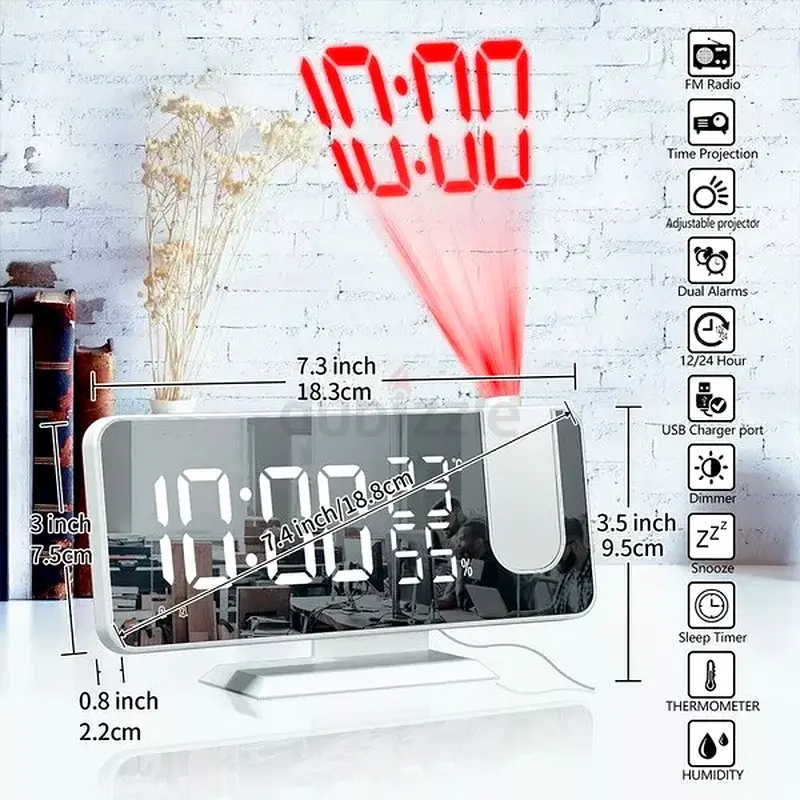 Digital Clock FM Radio