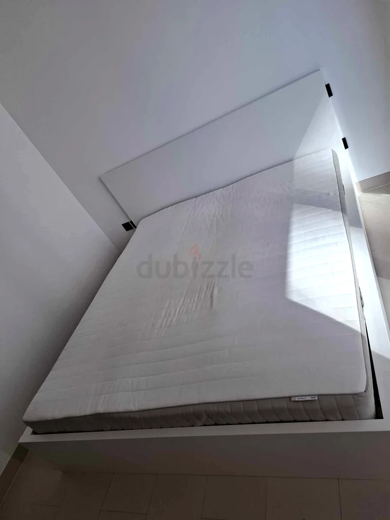 Ikea malm bed with mattress