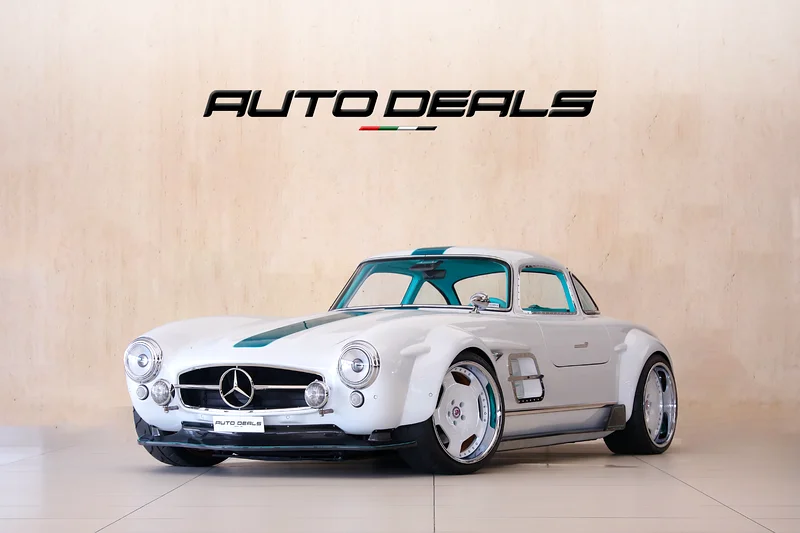 1955 Mercedes Benz 300 SL 1of1 Tesla Model 3 Motor Electric