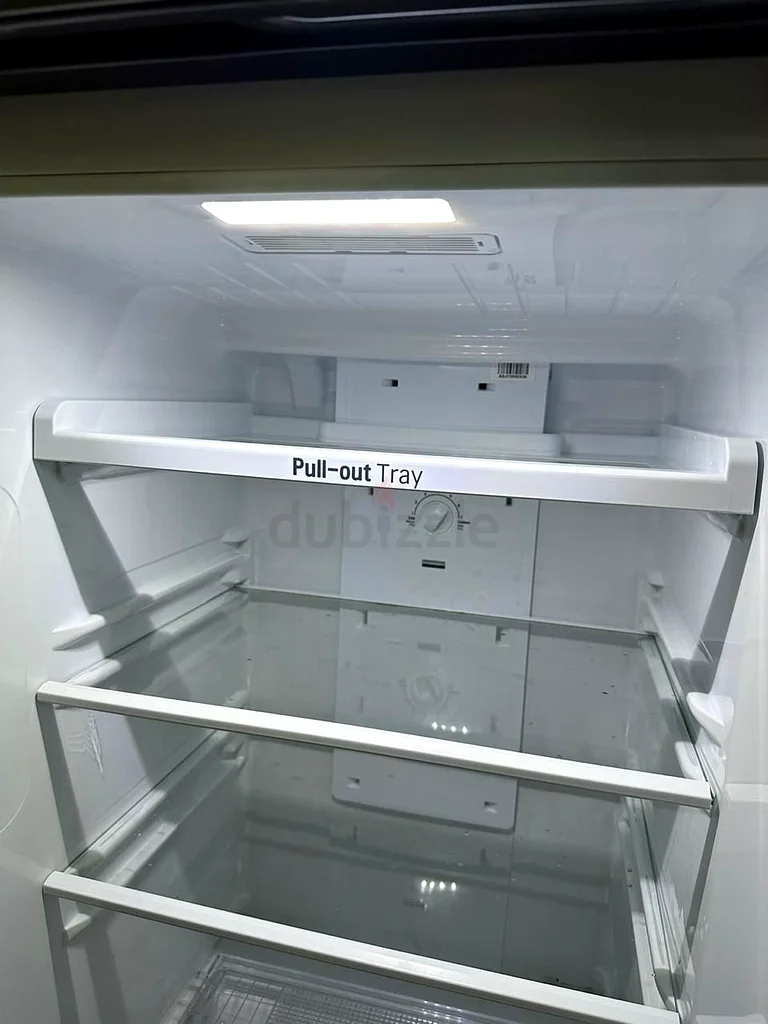 سعة الثلاجة من إل جي الإجمالية 402 لتر، والسعة الصافية 347 لتر، GN-B402SQCB، باللون الرمادي، توصيل مجاني، ضمان63264585003011112