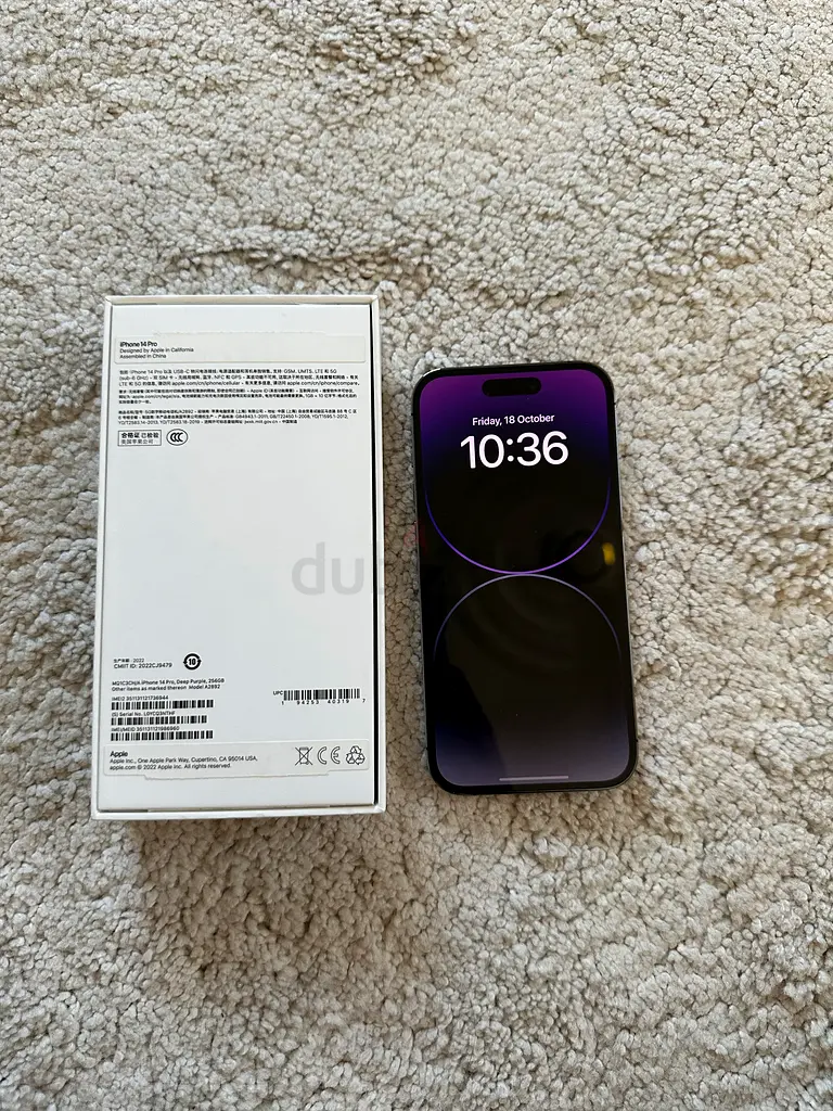 Neat and clean Iphone 14 pro 256gb for sale