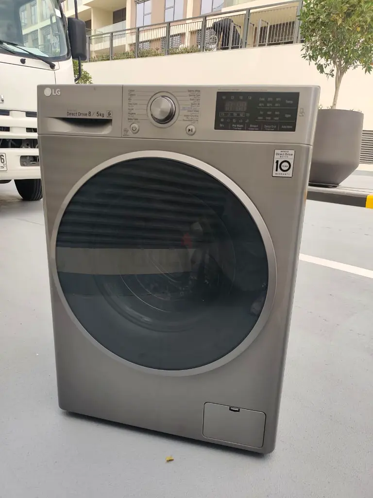 LG latest model Direct drive 8 kg washer and 5 kg dryer with touch