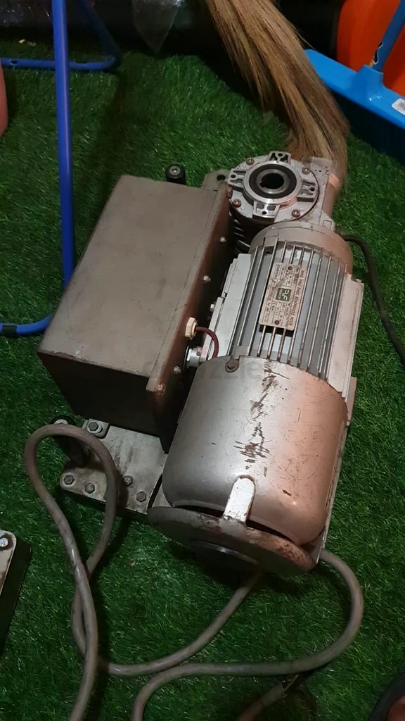 Motors and control panel