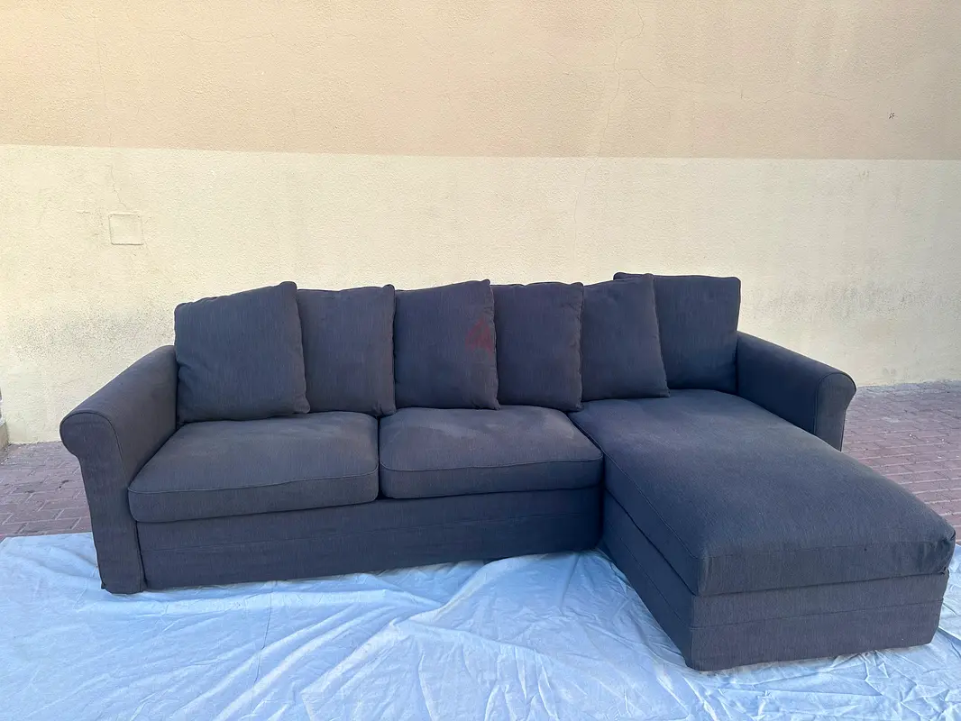 Ikea gronlid lshape sofa bed with storage