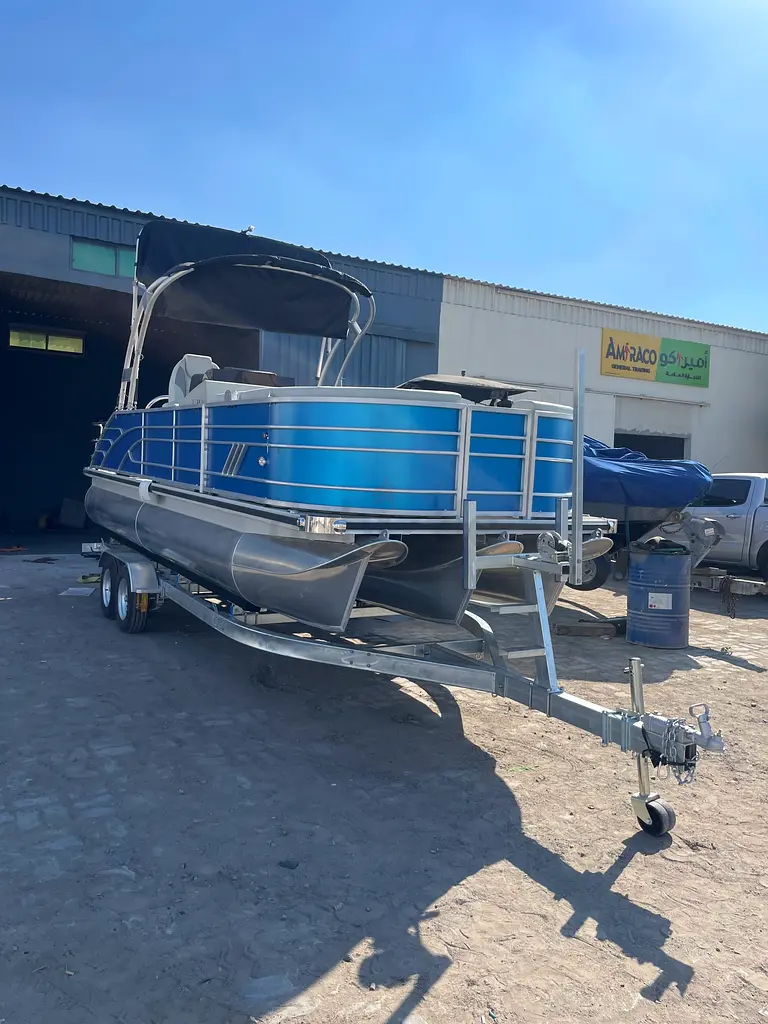 22ft pontoon boat 2024 recently imported for sale