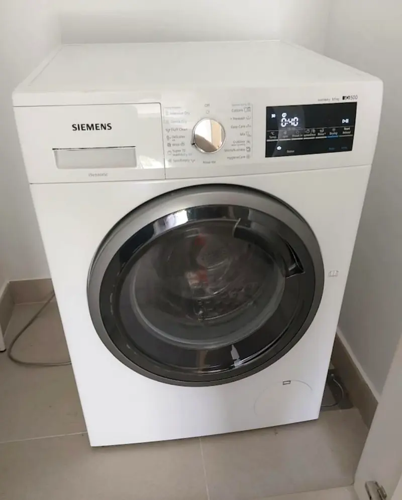 Siemens New Model 8/5 washer and dryer